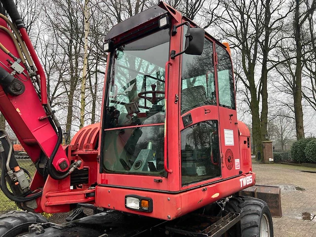 2009 terex tw85 banden graafmachine - afbeelding 4 van  14