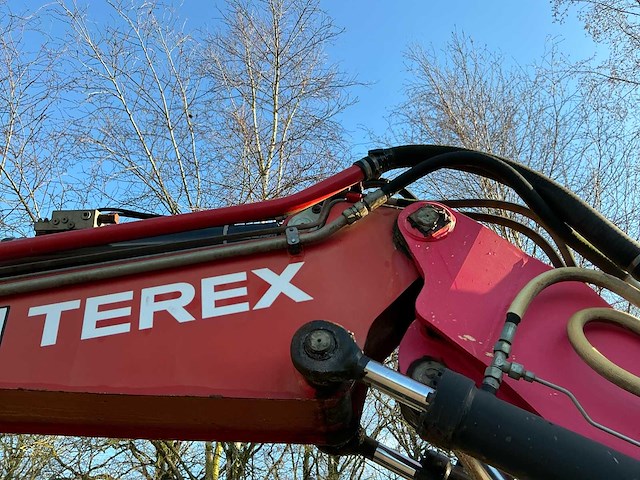 2009 terex tw85 banden graafmachine - afbeelding 8 van  25