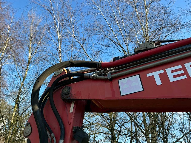 2009 terex tw85 banden graafmachine - afbeelding 10 van  25