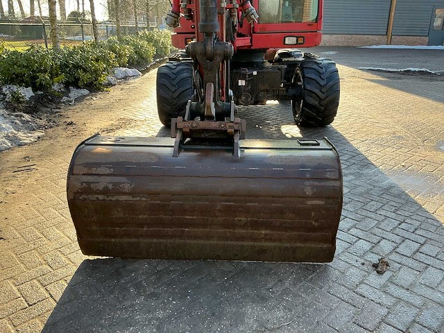 2009 terex tw85 banden graafmachine - afbeelding 14 van  25