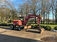 2009 terex tw85 banden graafmachine - afbeelding 16 van  25