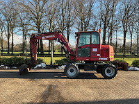 2009 terex tw85 banden graafmachine - afbeelding 12 van  25
