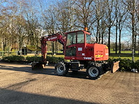 2009 terex tw85 banden graafmachine - afbeelding 19 van  25