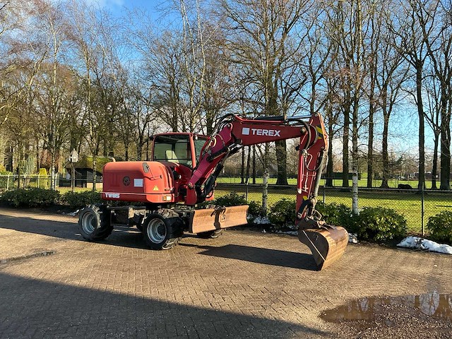 2009 terex tw85 banden graafmachine - afbeelding 23 van  25