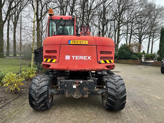 2009 terex tw85 banden graafmachine - afbeelding 3 van  14