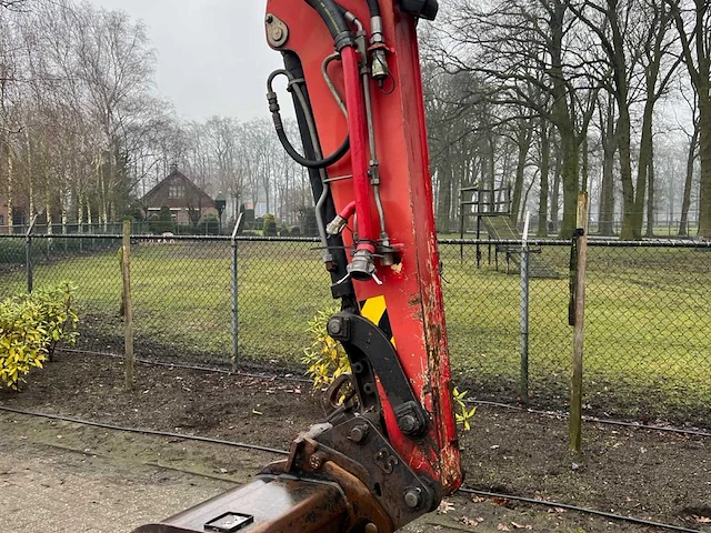 2009 terex tw85 banden graafmachine - afbeelding 10 van  14