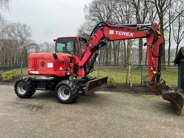 2009 terex tw85 banden graafmachine - afbeelding 13 van  14