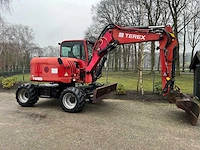 2009 terex tw85 banden graafmachine - afbeelding 13 van  14