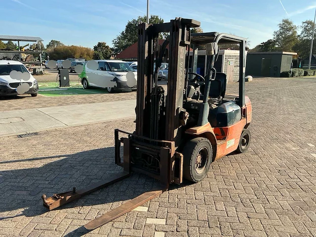 2009 toyota 02-7fd25 vorkheftruck - afbeelding 31 van  31