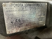 2009 toyota 7fbmf16 vorkheftruck - afbeelding 9 van  17