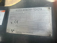 2009 toyota bfbmt20 vorkheftruck - afbeelding 7 van  18