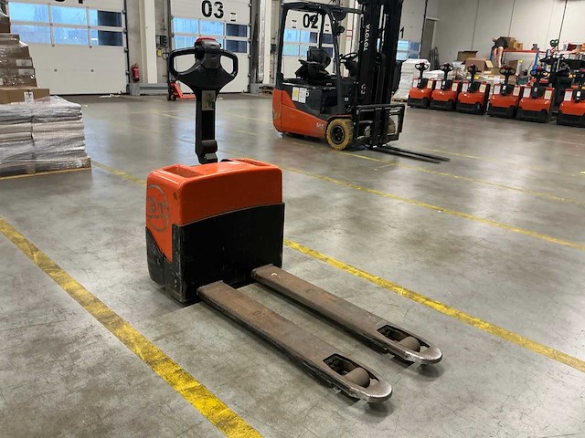 2009 toyota lwe130 elektrische palletwagen - afbeelding 5 van  11