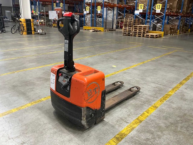 2009 toyota lwe130 elektrische palletwagen - afbeelding 6 van  11