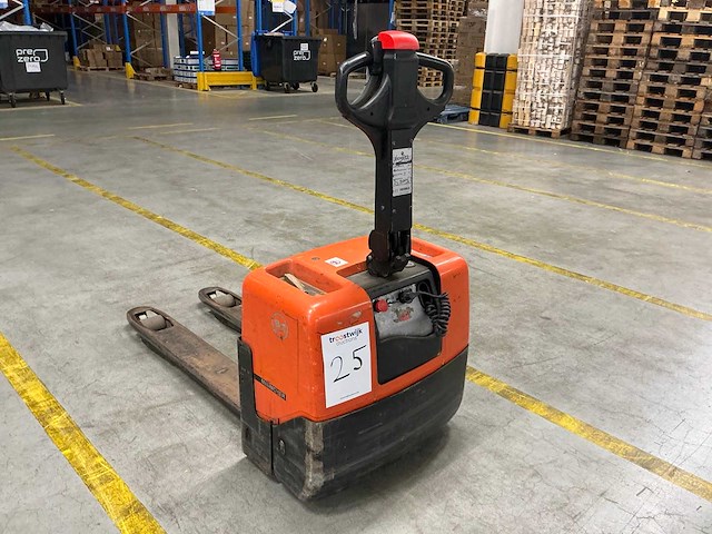 2009 toyota lwe130 elektrische palletwagen - afbeelding 8 van  11