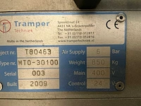 2009 tramper mto-30100 tray ontstapelaar - afbeelding 16 van  23