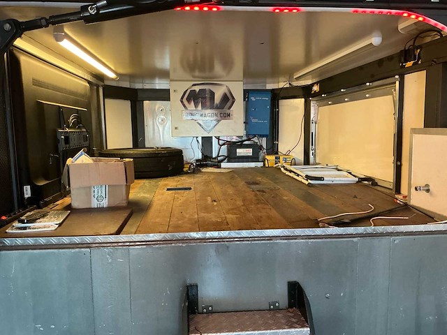 2009 trias 712-210 oplegger / podiumwagen - afbeelding 9 van  33