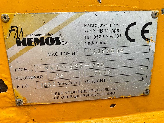 2009 valtra t182 direct vierwielaangedreven landbouwtractor met hemos maai-arm - afbeelding 20 van  42