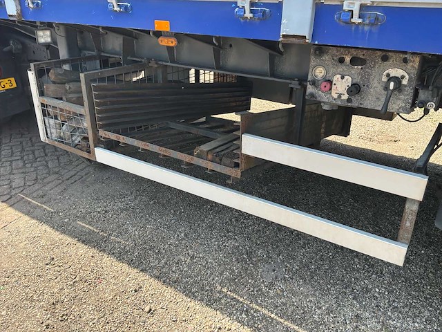 2009 van hool 3b2022 oplegger met kennis kraan - afbeelding 5 van  32