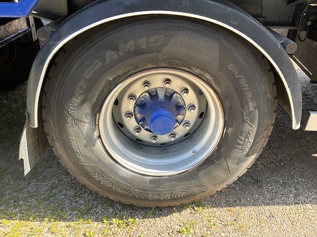 2009 van hool 3b2022 oplegger met kennis kraan - afbeelding 8 van  32