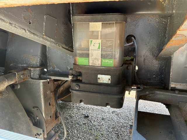 2009 van hool 3b2022 oplegger met kennis kraan - afbeelding 10 van  32