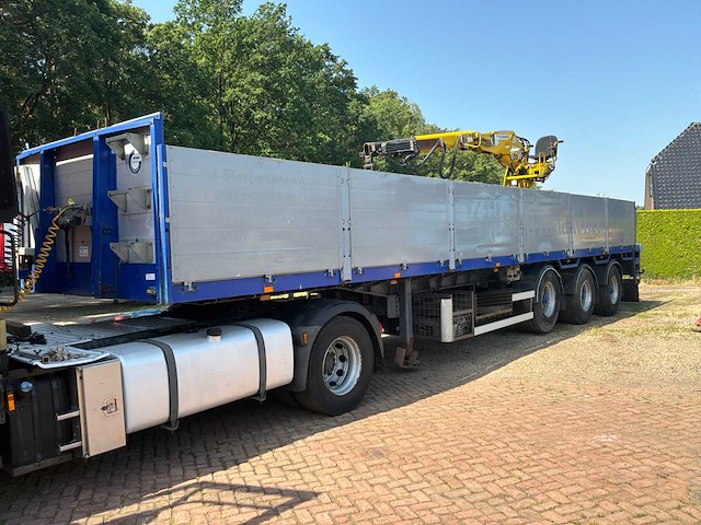 2009 van hool 3b2022 oplegger met kennis kraan - afbeelding 1 van  32