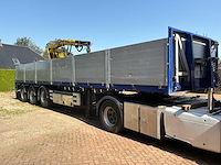 2009 van hool 3b2022 oplegger met kennis kraan - afbeelding 12 van  32