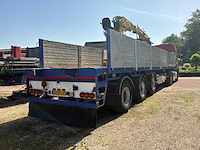 2009 van hool 3b2022 oplegger met kennis kraan - afbeelding 28 van  32