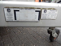 2009 van weel vw3500l aanhangwagen (37 fietsen) - afbeelding 3 van  9