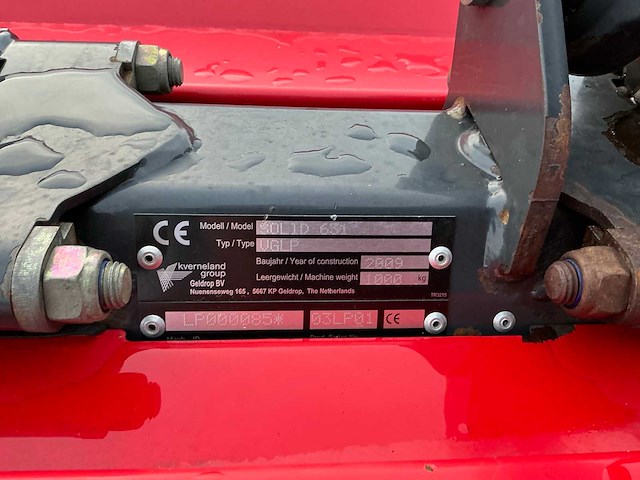 2009 vicon solid 631 maaimachine (achtermaaier) - afbeelding 11 van  19