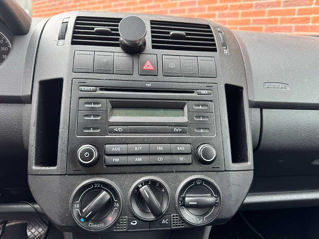 2009 volkswagen polo 1.2 airco easyline personenauto - afbeelding 7 van  9