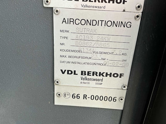 2009 volvo b9r vdl berkhof axial 50-iii disco-/partybus, 36 personen - afbeelding 12 van  14