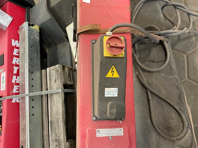 2009 werther mono lift 1200 hefbrug - afbeelding 3 van  11