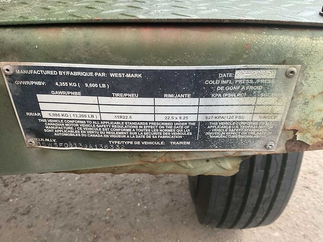 2009 westmark watertankaanhangwagen - afbeelding 4 van  10