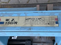 2009 willy zimmer wz150/r bandzaagmachine - afbeelding 3 van  4