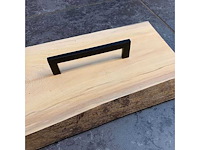 (200x) meubelgreep - zwart - 112x35 mm - afbeelding 1 van  1