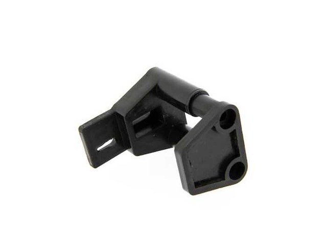 (200x) muurgeleider - zwart - kunststof - afbeelding 1 van  1