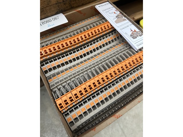 200x scheidingsrijgklem weidmüller - afbeelding 2 van  6