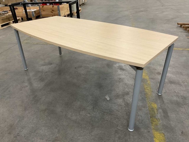 200x100cm vergadertafel - afbeelding 1 van  2