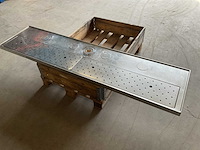 200x50cm rvs lekblad - afbeelding 1 van  4
