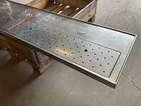 200x50cm rvs lekblad - afbeelding 2 van  4