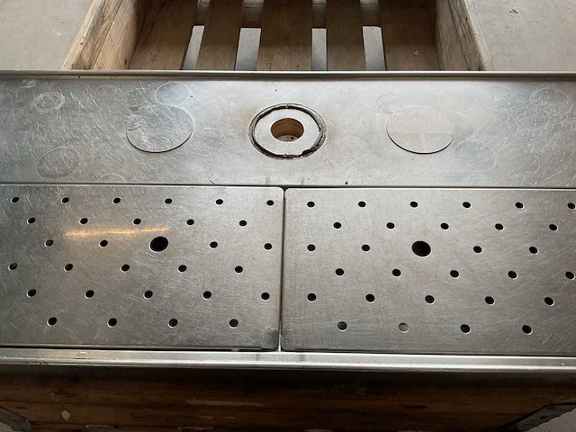 200x50cm rvs lekblad - afbeelding 3 van  4