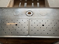 200x50cm rvs lekblad - afbeelding 3 van  4