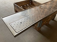 200x50cm rvs lekblad - afbeelding 4 van  4