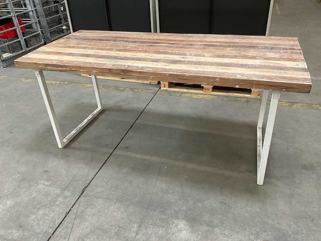 200x90cm eetkamertafel - afbeelding 1 van  3