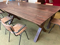 200x90cm eetkamertafel - afbeelding 1 van  3