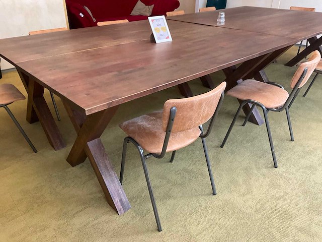 200x90cm eetkamertafel - afbeelding 1 van  3