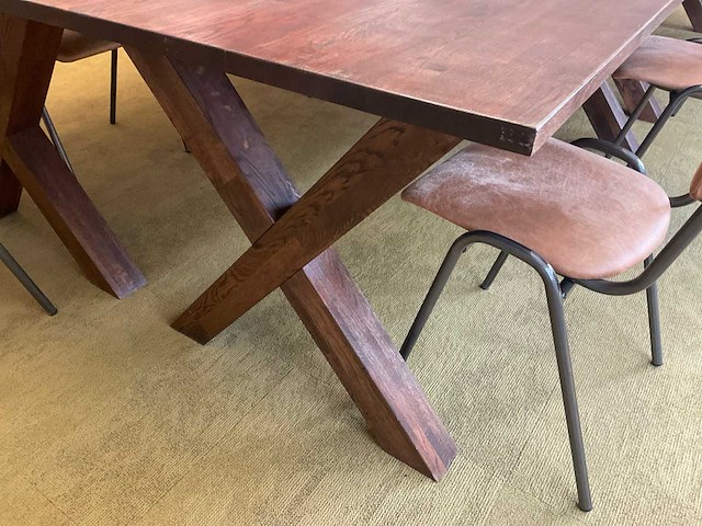 200x90cm eetkamertafel - afbeelding 3 van  3