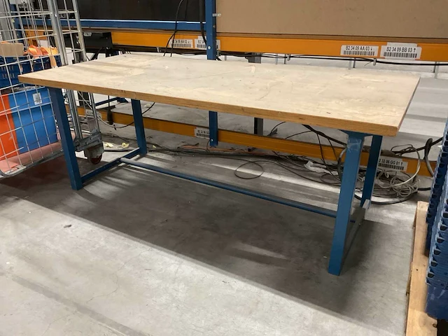 200x90cm werktafel - afbeelding 1 van  1