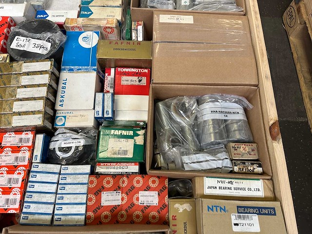 201 kg net bearings from skf, fag, ina, ntn, snr, nsk, rhp, koyo, torrington, nke and others - afbeelding 7 van  9