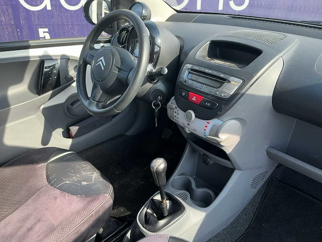 2010 - citroen - c1 - 1.0-12v ambiance - personenauto - afbeelding 10 van  12